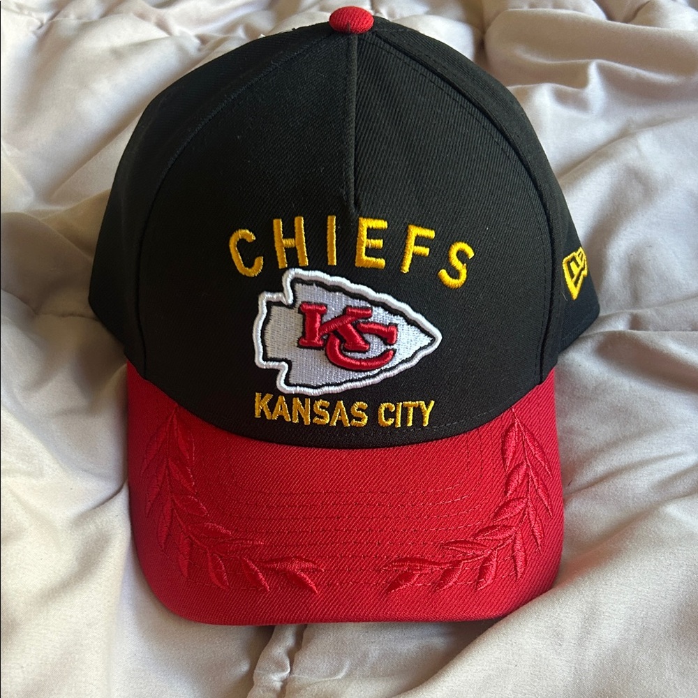 New Era Kansas City Chiefs Cap‎ - Black and Red - Picture 6 of 11